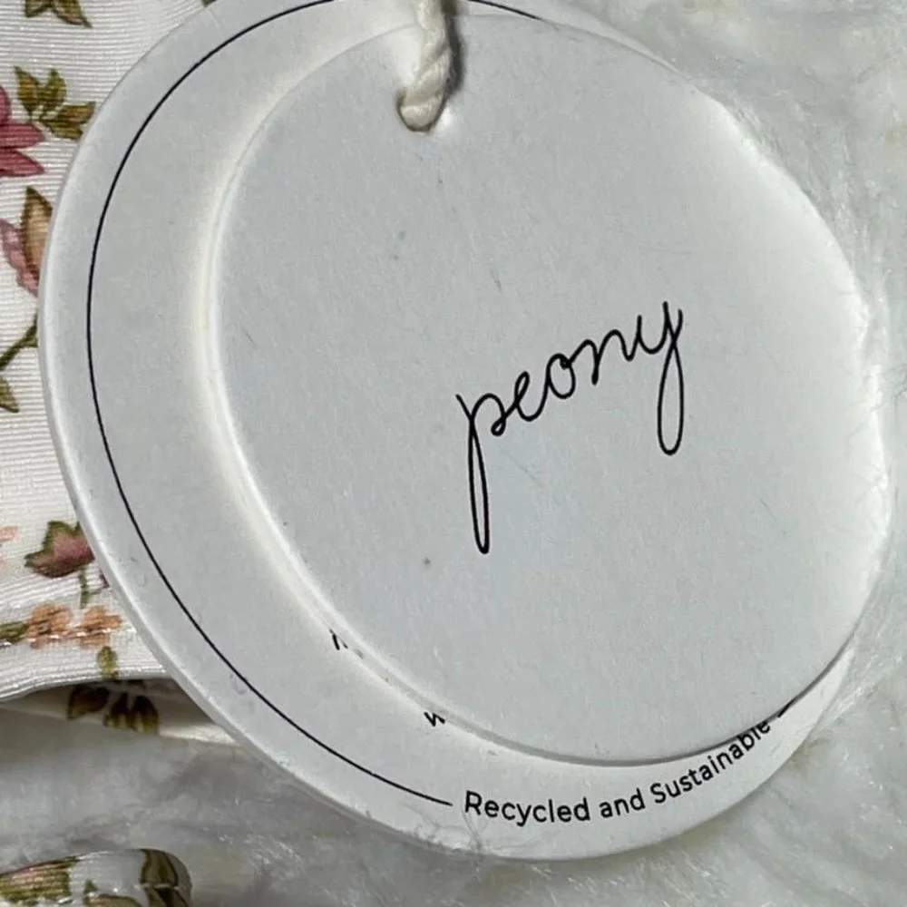 Peony Women's Size 2 Floral Bikini Top And Bottom NEW NWT - Picture 3 of 7